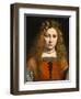 Portrait of a Young Girl Crowned with Flowers, c.1490-Giovanni Antonio Boltraffio-Framed Giclee Print