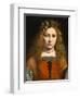 Portrait of a Young Girl Crowned with Flowers, c.1490-Giovanni Antonio Boltraffio-Framed Giclee Print