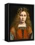 Portrait of a Young Girl Crowned with Flowers, c.1490-Giovanni Antonio Boltraffio-Framed Stretched Canvas