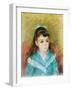 Portrait of a Young Girl (Elisabeth Maîtr), 1879-Pierre-Auguste Renoir-Framed Giclee Print