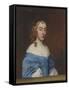 Portrait of a Young Girl in a Blue Dress-Sir Peter Lely-Framed Stretched Canvas