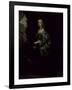 Portrait of a Young Girl in Green-Sir Peter Lely-Framed Giclee Print