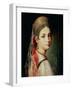 Portrait of a Young Girl in Sarafan and Kokoshnik, 1820s-Mauro Gandolfi-Framed Giclee Print