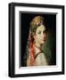 Portrait of a Young Girl in Sarafan and Kokoshnik, 1820s-Mauro Gandolfi-Framed Giclee Print