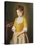 Portrait of a Young Girl, La Penitente-Pietro Antonio Rotari-Stretched Canvas