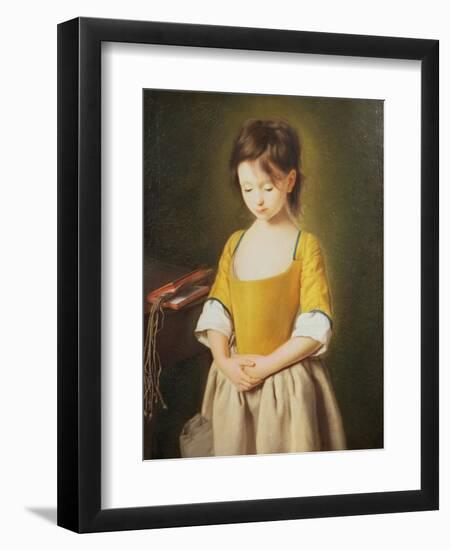 Portrait of a Young Girl, La Penitente-Pietro Antonio Rotari-Framed Giclee Print