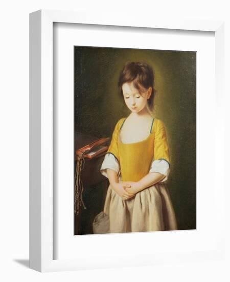 Portrait of a Young Girl, La Penitente-Pietro Antonio Rotari-Framed Giclee Print