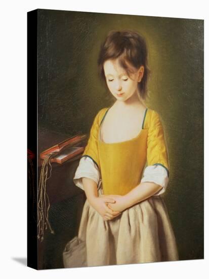 Portrait of a Young Girl, La Penitente-Pietro Antonio Rotari-Stretched Canvas