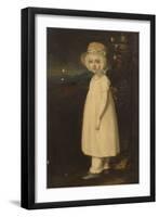 Portrait of a Young Girl (Little Mary) C.1810-15 (Oil on Canvas)-William Beechey-Framed Giclee Print