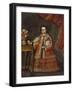 Portrait of a Young Girl, Retrato de Nina, 18th Century-null-Framed Giclee Print