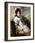 Portrait of a Young Girl Seated in a Landscape-Jacques-emile Blanche-Framed Giclee Print