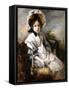 Portrait of a Young Girl Seated in a Landscape-Jacques-emile Blanche-Framed Stretched Canvas