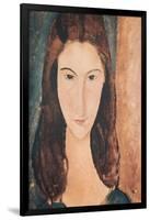 Portrait of a Young Girl-Amedeo Modigliani-Framed Giclee Print