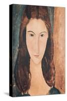 Portrait of a Young Girl-Amedeo Modigliani-Stretched Canvas