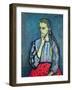 Portrait of a Young Girl-Alexej Von Jawlensky-Framed Giclee Print