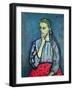 Portrait of a Young Girl-Alexej Von Jawlensky-Framed Giclee Print