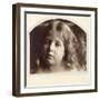 Portrait of a Young Girl-Julia Margaret Cameron-Framed Giclee Print