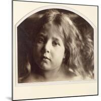 Portrait of a Young Girl-Julia Margaret Cameron-Mounted Giclee Print