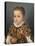 Portrait of a Young Girl-Giovanni Battista Moroni-Stretched Canvas