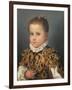 Portrait of a Young Girl-Giovanni Battista Moroni-Framed Giclee Print