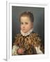 Portrait of a Young Girl-Giovanni Battista Moroni-Framed Giclee Print