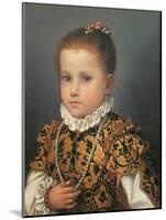 Portrait of a Young Girl-Giovanni Battista Moroni-Mounted Giclee Print