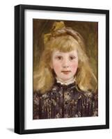 Portrait of a Young Girl-James Charles-Framed Giclee Print