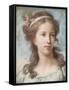 Portrait of a Young Girl-Elisabeth Louise Vigee-LeBrun-Framed Stretched Canvas