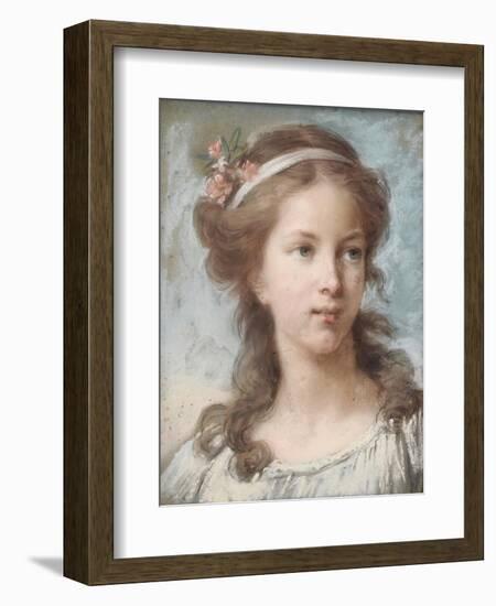 Portrait of a Young Girl-Elisabeth Louise Vigee-LeBrun-Framed Giclee Print