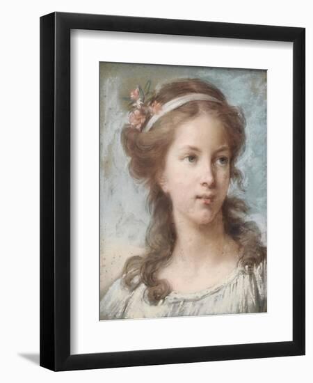 Portrait of a Young Girl-Elisabeth Louise Vigee-LeBrun-Framed Giclee Print