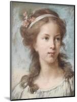 Portrait of a Young Girl-Elisabeth Louise Vigee-LeBrun-Mounted Giclee Print