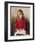 Portrait of a Young Girl-John Everett Millais-Framed Premium Giclee Print