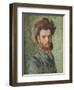 Portrait of a Young Hasidic Jew-Isidor Kaufmann-Framed Giclee Print