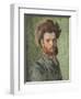 Portrait of a Young Hasidic Jew-Isidor Kaufmann-Framed Giclee Print