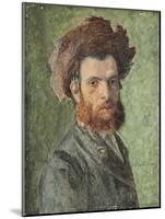 Portrait of a Young Hasidic Jew-Isidor Kaufmann-Mounted Giclee Print