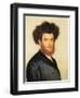 Portrait of a Young Hassidic Jew-Isidor Kaufmann-Framed Art Print