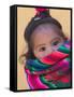 Portrait of a Young Indian Girl, Cusco, Peru-Keren Su-Framed Stretched Canvas