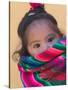 Portrait of a Young Indian Girl, Cusco, Peru-Keren Su-Stretched Canvas