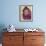 Portrait of a Young Indian Girl, Cusco, Peru-Keren Su-Framed Premium Photographic Print displayed on a wall