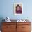 Portrait of a Young Indian Girl, Cusco, Peru-Keren Su-Framed Premium Photographic Print displayed on a wall