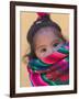 Portrait of a Young Indian Girl, Cusco, Peru-Keren Su-Framed Photographic Print