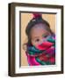 Portrait of a Young Indian Girl, Cusco, Peru-Keren Su-Framed Photographic Print