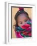 Portrait of a Young Indian Girl, Cusco, Peru-Keren Su-Framed Premium Photographic Print