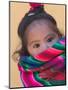 Portrait of a Young Indian Girl, Cusco, Peru-Keren Su-Mounted Premium Photographic Print