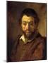 Portrait of a Young Jew-Rembrandt van Rijn-Mounted Giclee Print