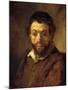 Portrait of a Young Jew-Rembrandt van Rijn-Mounted Giclee Print