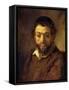 Portrait of a Young Jew-Rembrandt van Rijn-Framed Stretched Canvas