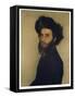 Portrait of a Young Jewish Man-Isidor Kaufmann-Framed Stretched Canvas