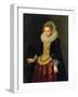 Portrait of a Young Lady, 1622-Nicolaes Eliasz-Framed Giclee Print