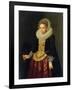 Portrait of a Young Lady, 1622-Nicolaes Eliasz-Framed Giclee Print